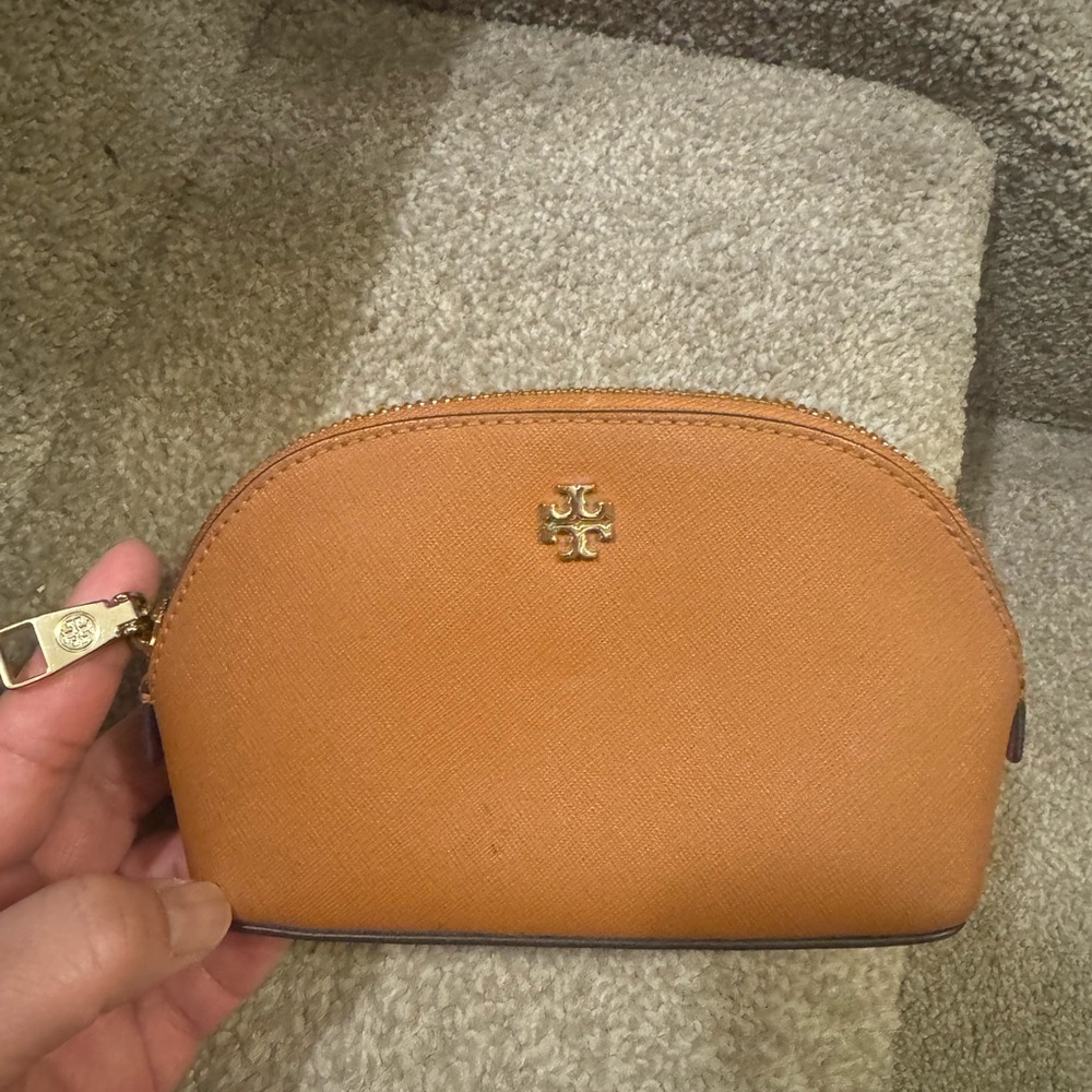 Tory Burch Tan Leather Pouch